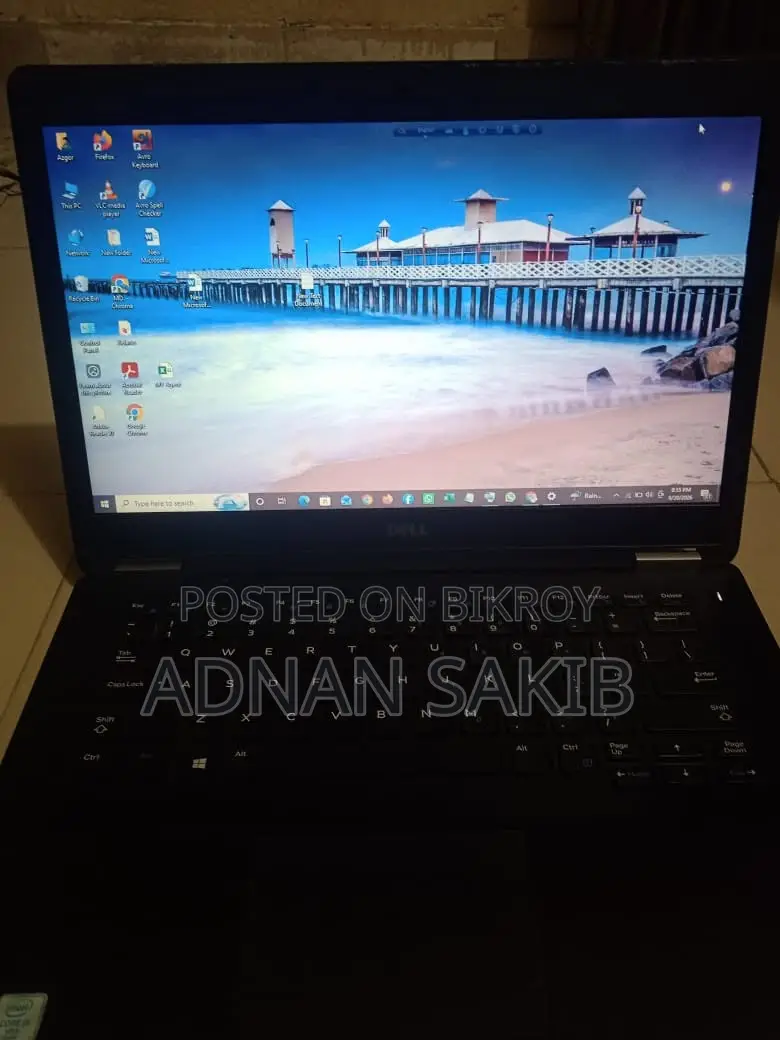 ল্যাপটপ ডেল ল্যাটিটিউড ই৭৪৭০ ৮জিবি ইন্টেল কোর আই৭ ইএমএমসি ২৫৬জিবি