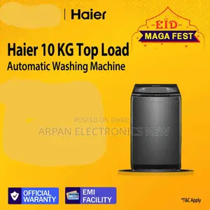 Haier Top Loading Washing Machine 10 Kg Special Discount