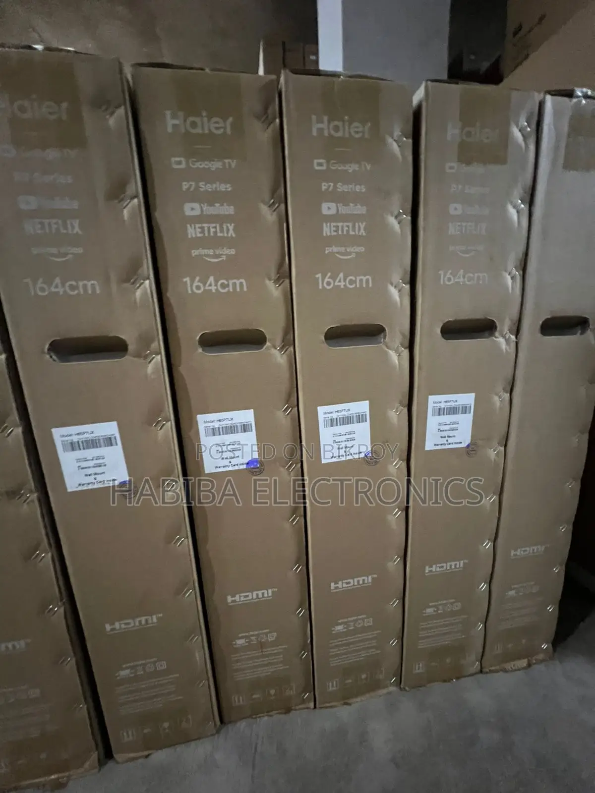 Haier H55p7ux 65" P7 Voice Control HQLED Smart Google TV