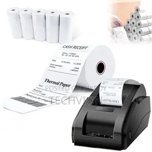 Techvion | Thermal | POS Paper Roll | 78mm X 78mm (3 Inch)