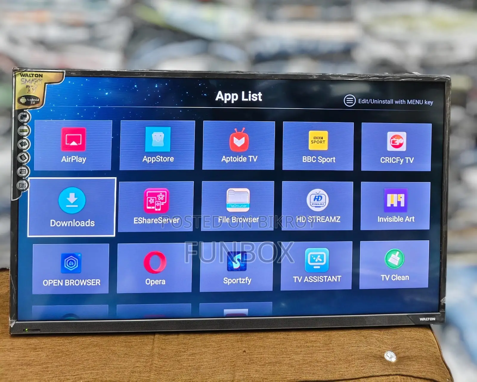 Brand New Walton 43" Android Smart Tv Flat 30% Off Model Ts43-Dl220