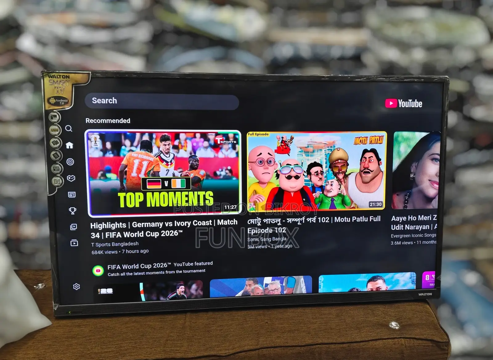 Brand New Walton 43" Android Smart Tv Flat 30% Off Model Ts43-Dl220