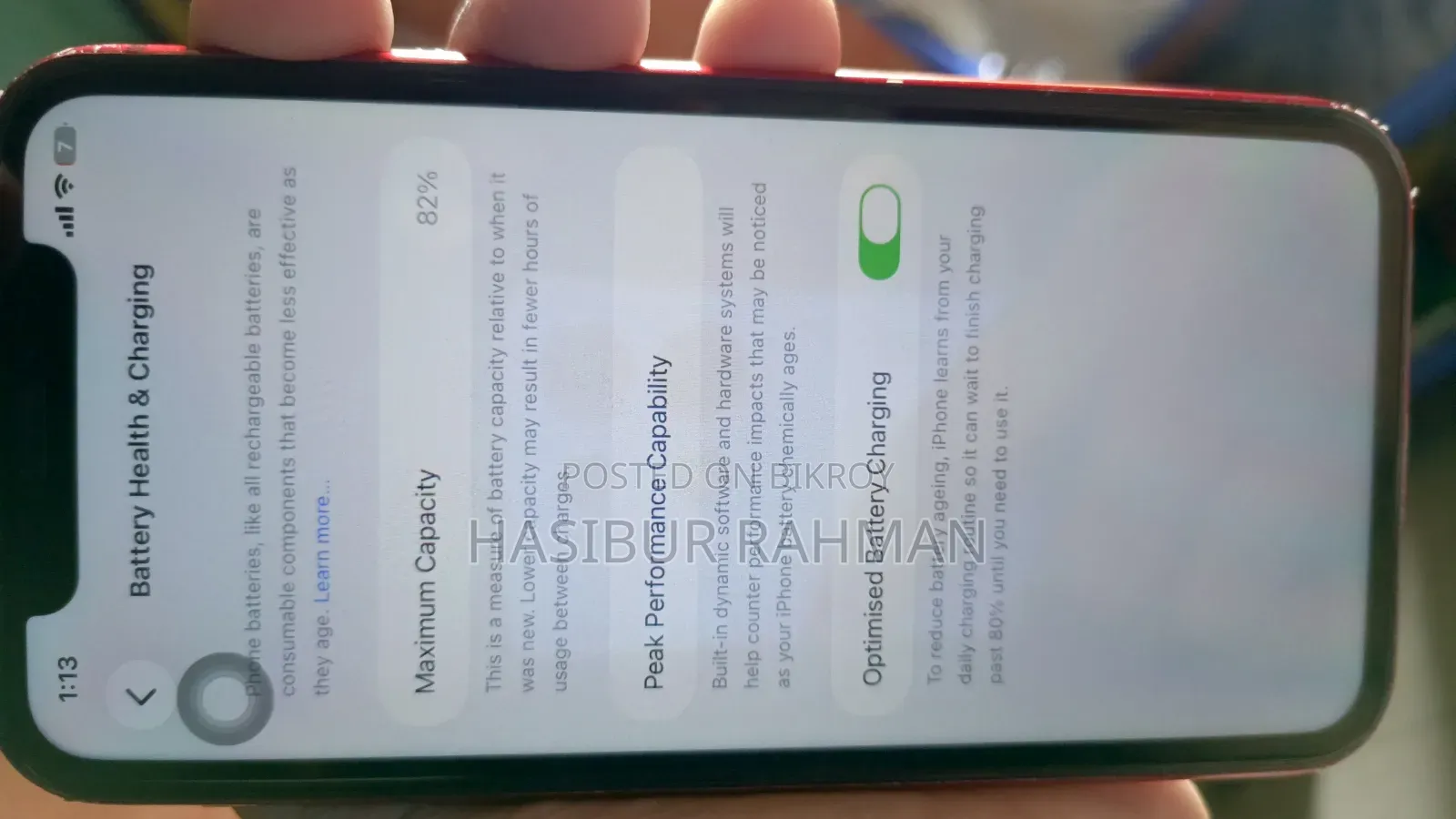 Apple iPhone 11 64 GB Red