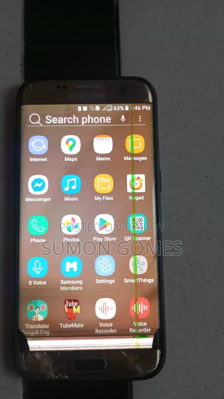 Samsung Galaxy S7 Edge 64 GB Gold