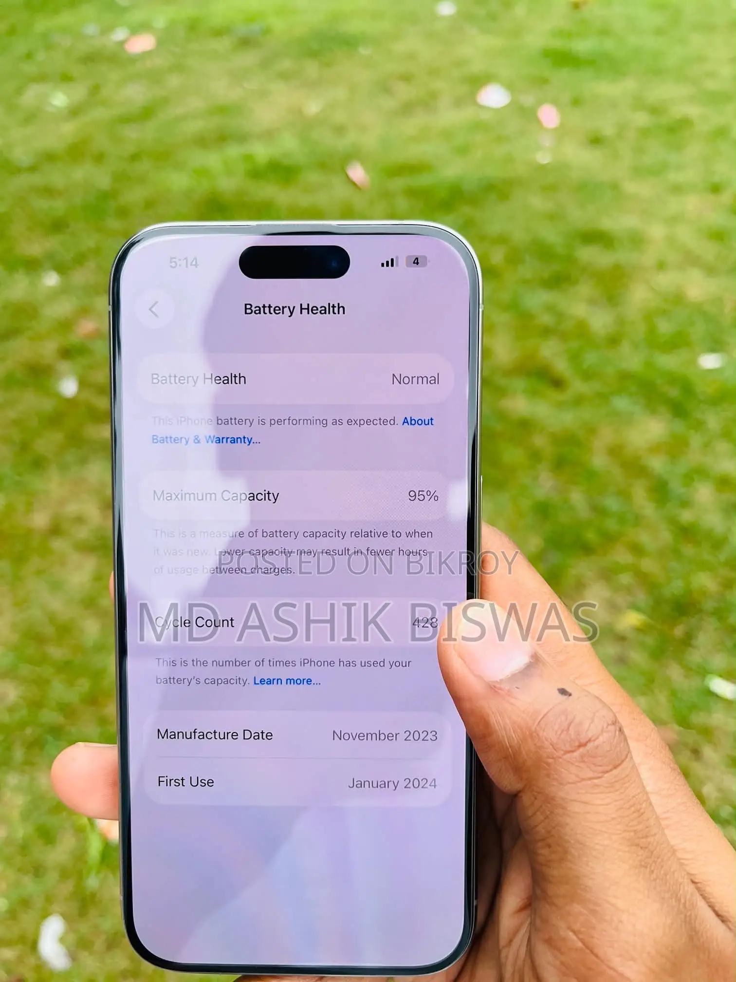 Apple iPhone 15 Pro 128 GB Silver