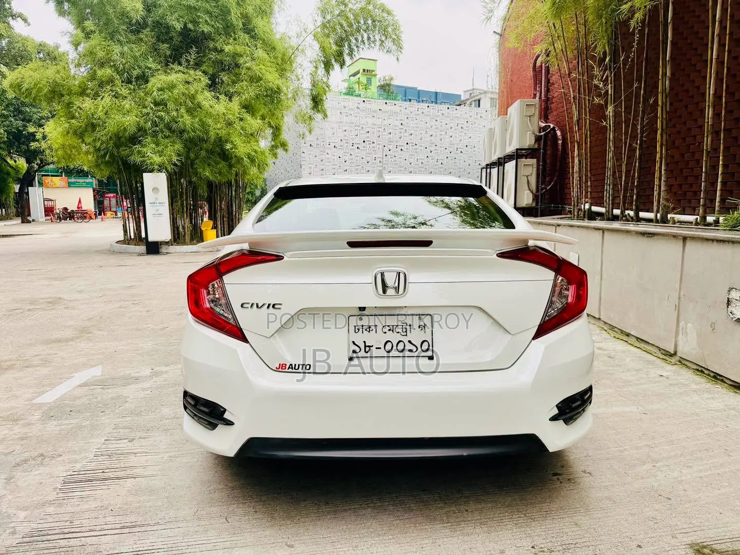 Honda Civic EX Sedan 2018 Pearl