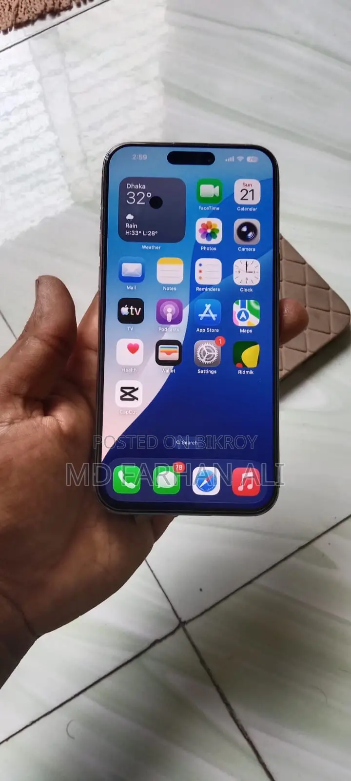 Apple iPhone 15 Pro Max 256 GB Gray