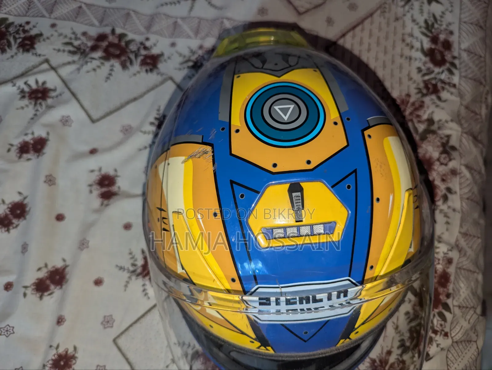 Used Stealth Robotic V2 Special Edition helmet for sale
