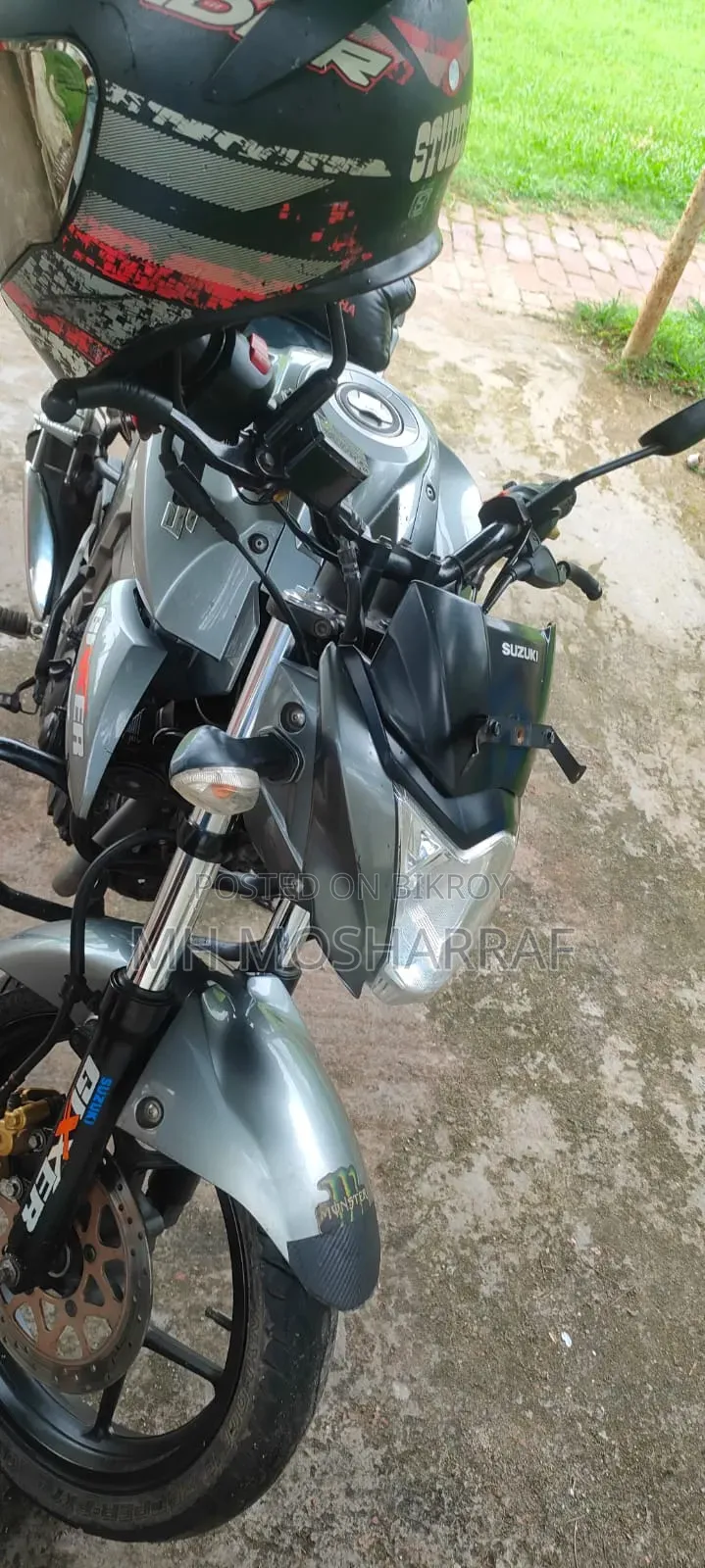 Suzuki Gixxer Monotone 2021 Gray