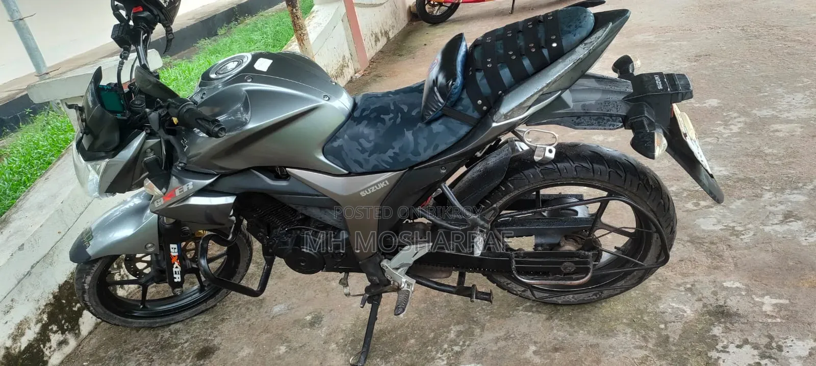 Suzuki Gixxer Monotone 2021 Gray