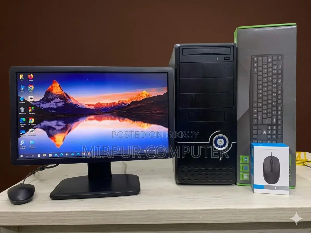 New Desktop Computer 8GB Intel Core I3 HDD 500GB