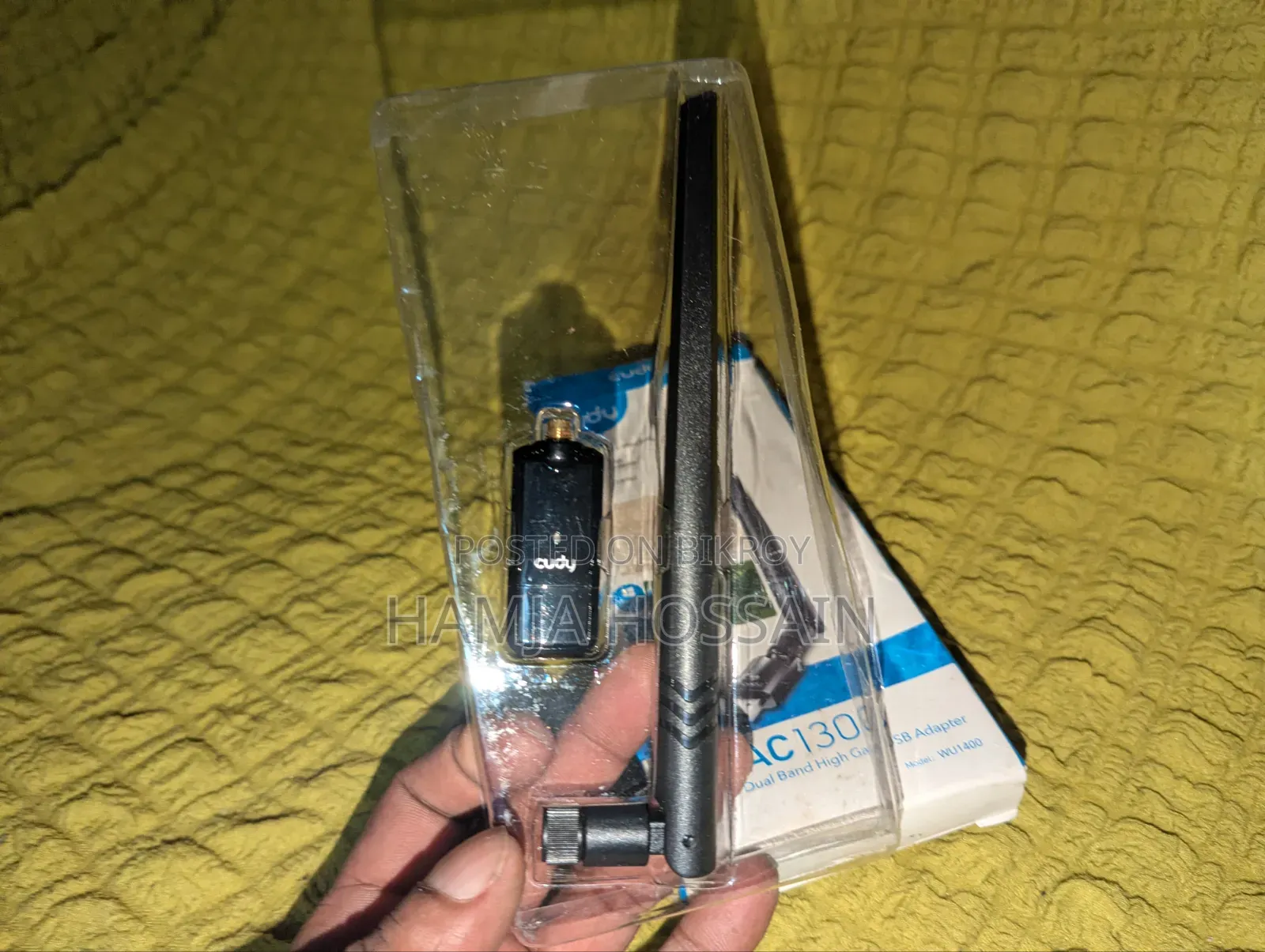 Cudy WU1400 AC1300 Dual Band Wi-Fi USB Adapter for sale
