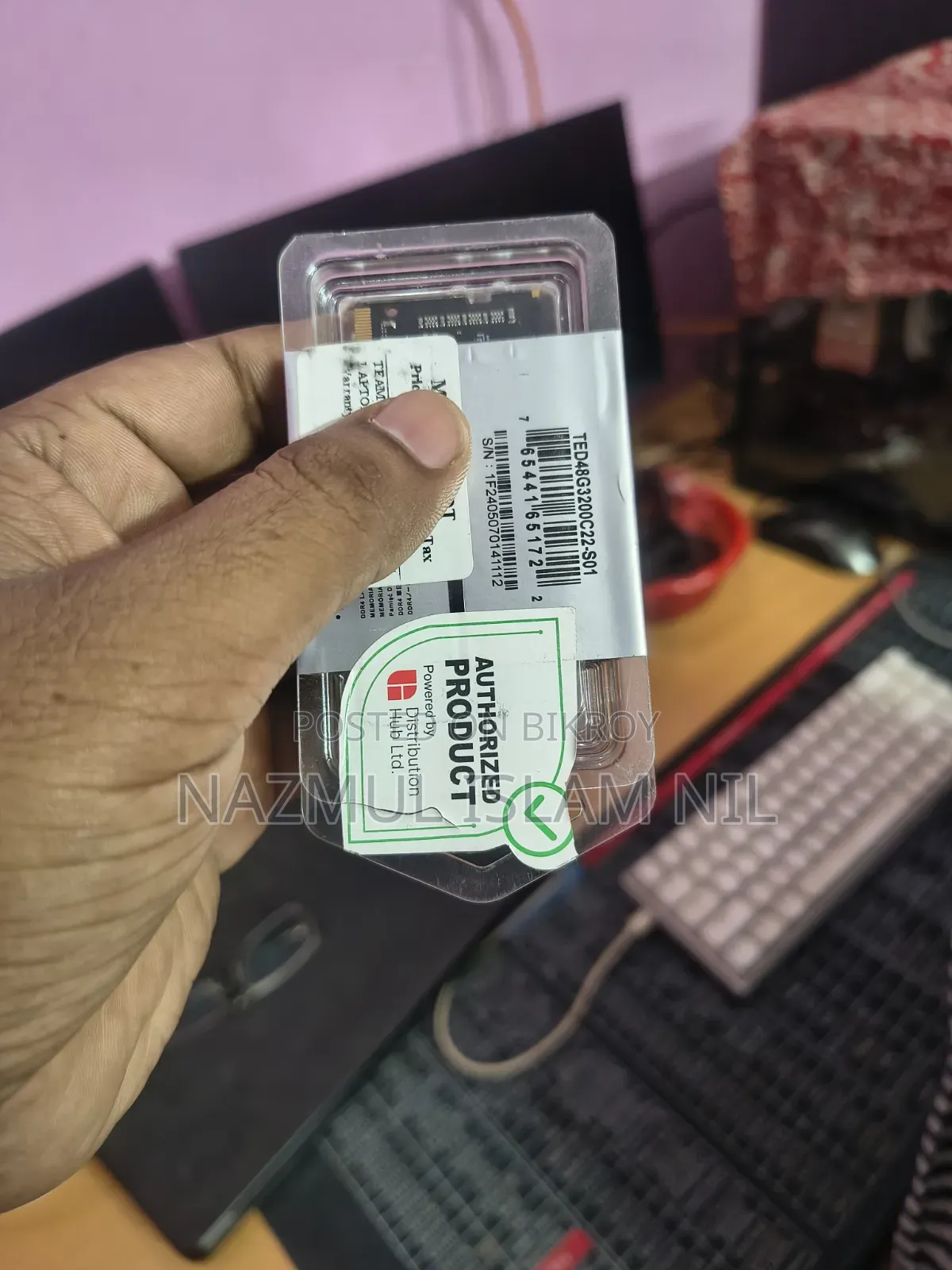 Team Elite DDR4 Laptop RAM 3200 MHz