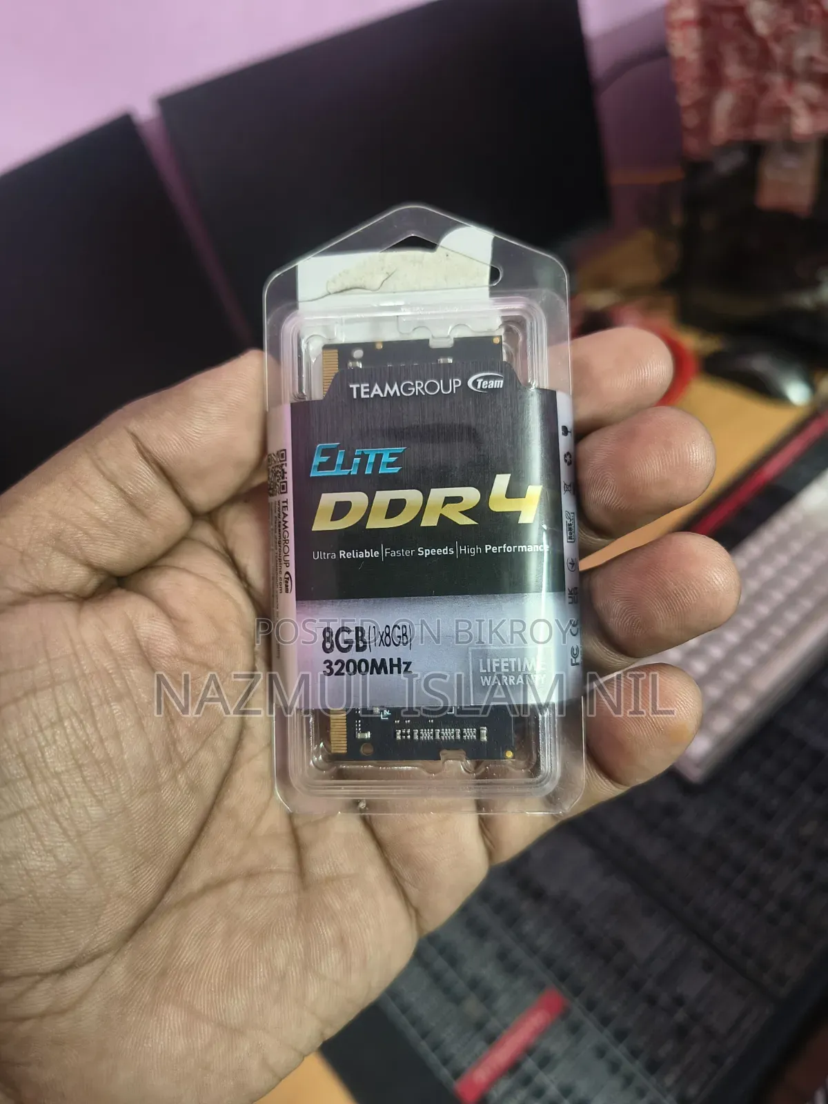 Team Elite DDR4 Laptop RAM 3200 MHz