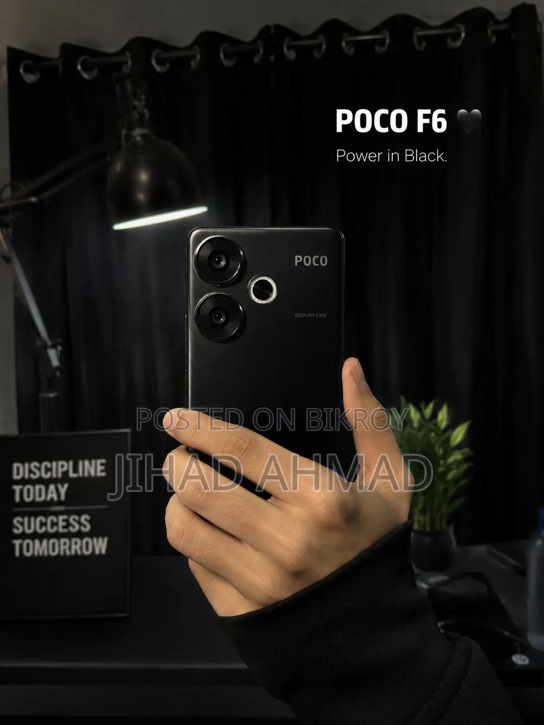 Xiaomi Poco F6 256 GB Black