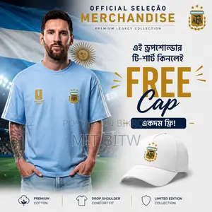 Fifa World Cup 2026 Fan Edition T-Shirt + Free Premium Cap!
