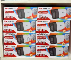 Hikvision 4 Camera Full Package 2 Way Audio Color Camera 2mega
