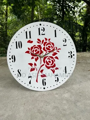 3D Hand Made Wall Clock