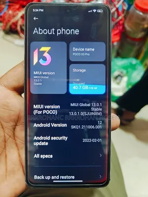 Xiaomi Poco X3 Pro 256 GB Black