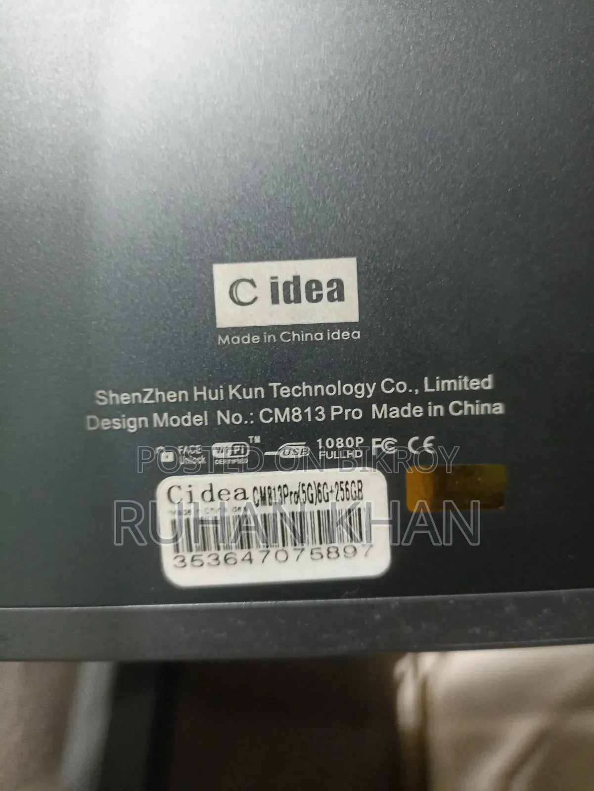 C Idea CM813 Pro 256 GB