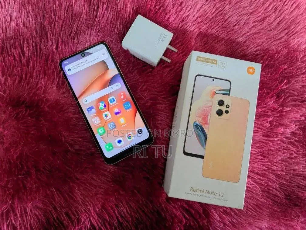 শাওমি রেডমি নোট ১২ ১২৮ জিবি গোল্ড