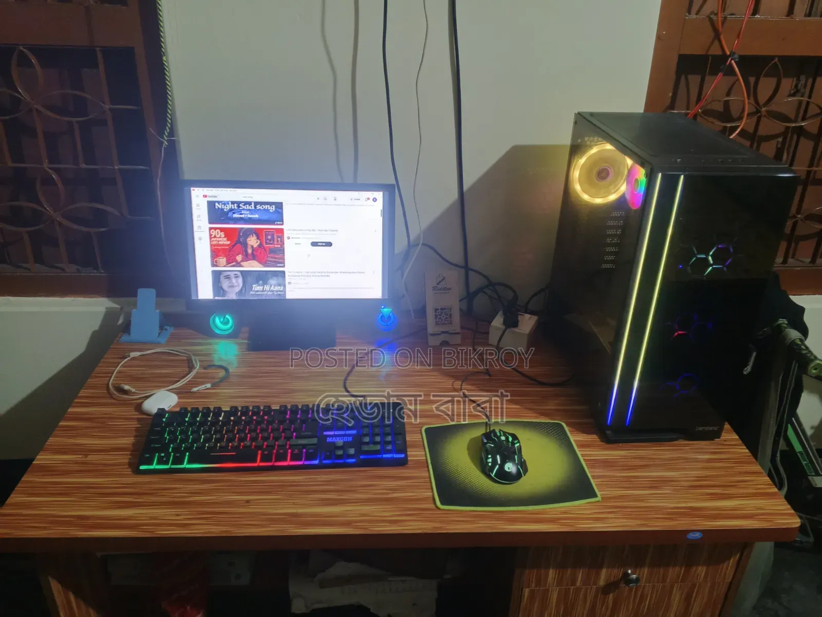 Desktop Computer 8GB Intel Core I3 HDD+SSD 512GB