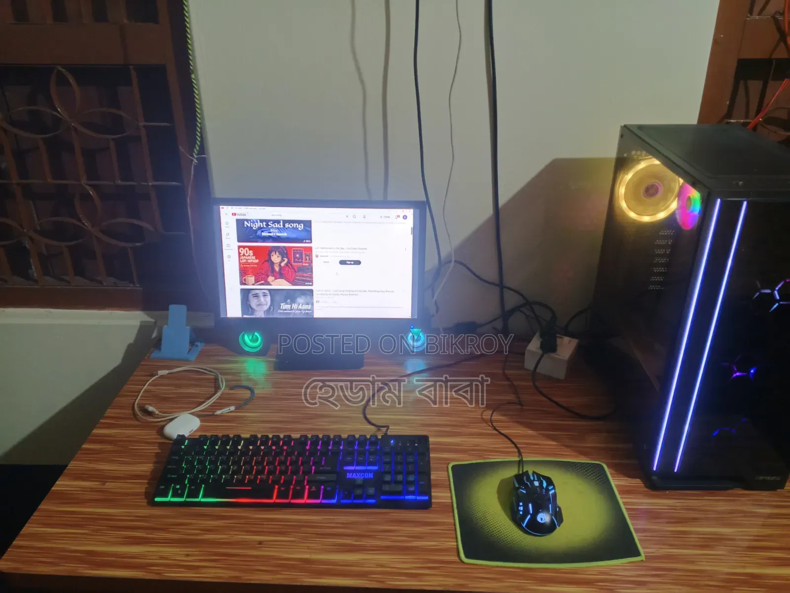 Desktop Computer 8GB Intel Core I3 HDD+SSD 512GB