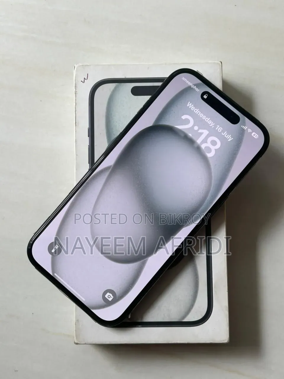 Apple iPhone 15 128 GB Black