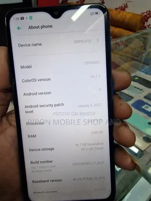 Oppo A12 32 GB Green