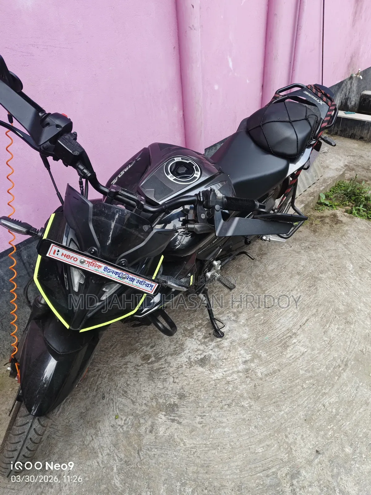 Hero Xtreme 125R 2025 Black