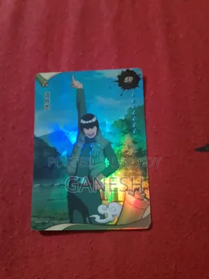 Naruto Official Might Guy Card