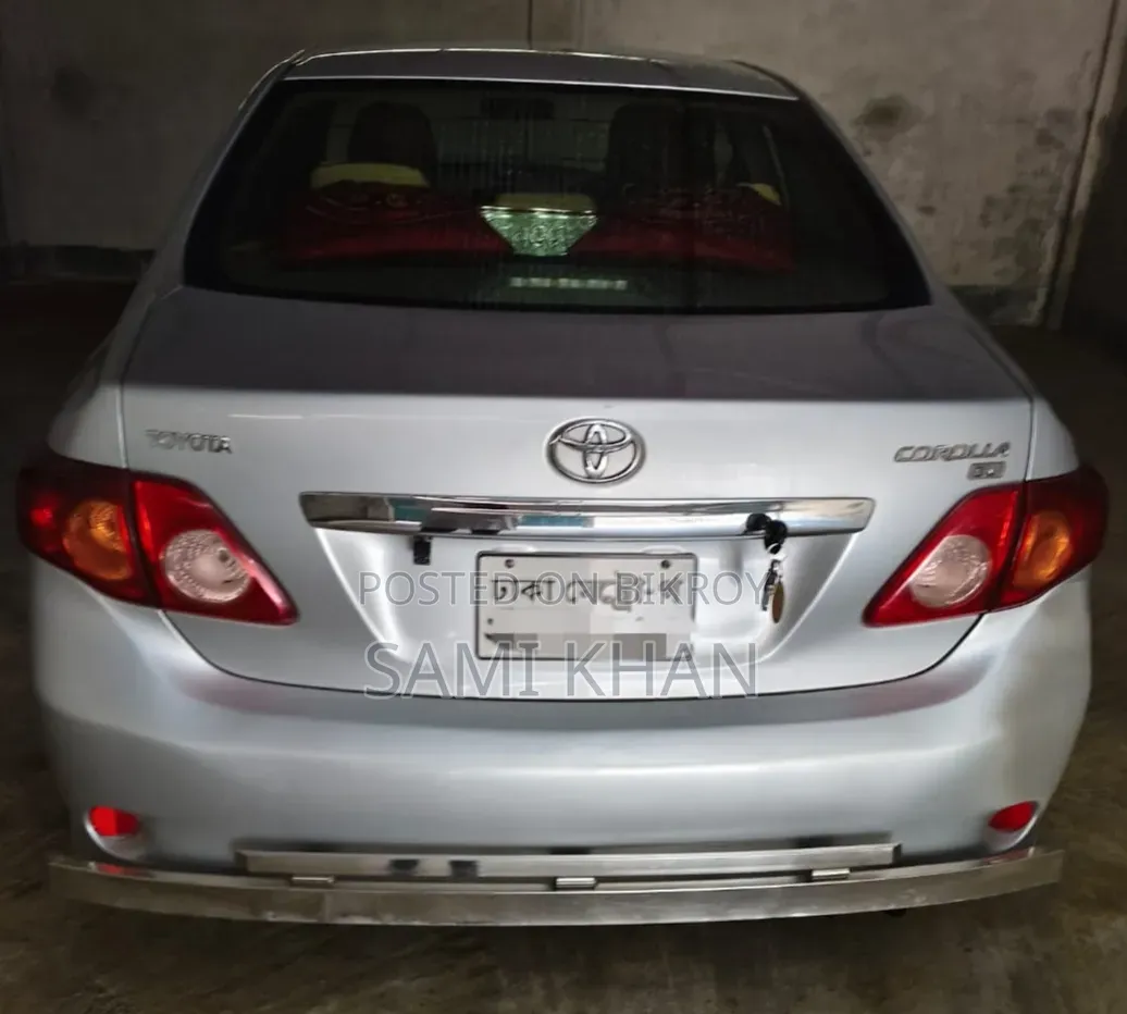 Toyota Corolla 2008 Silver