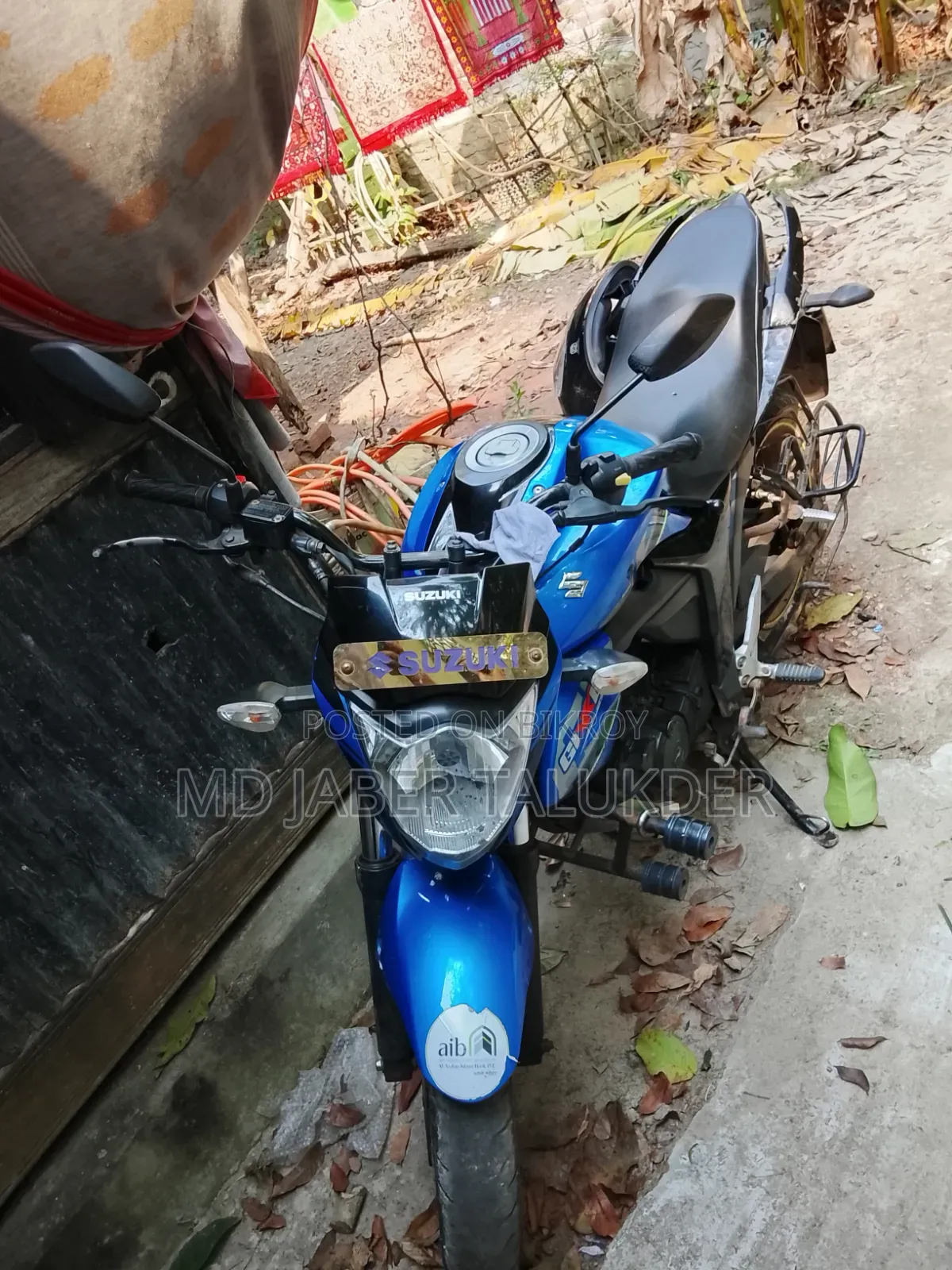 Suzuki Gixxer Monotone 2018 Blue