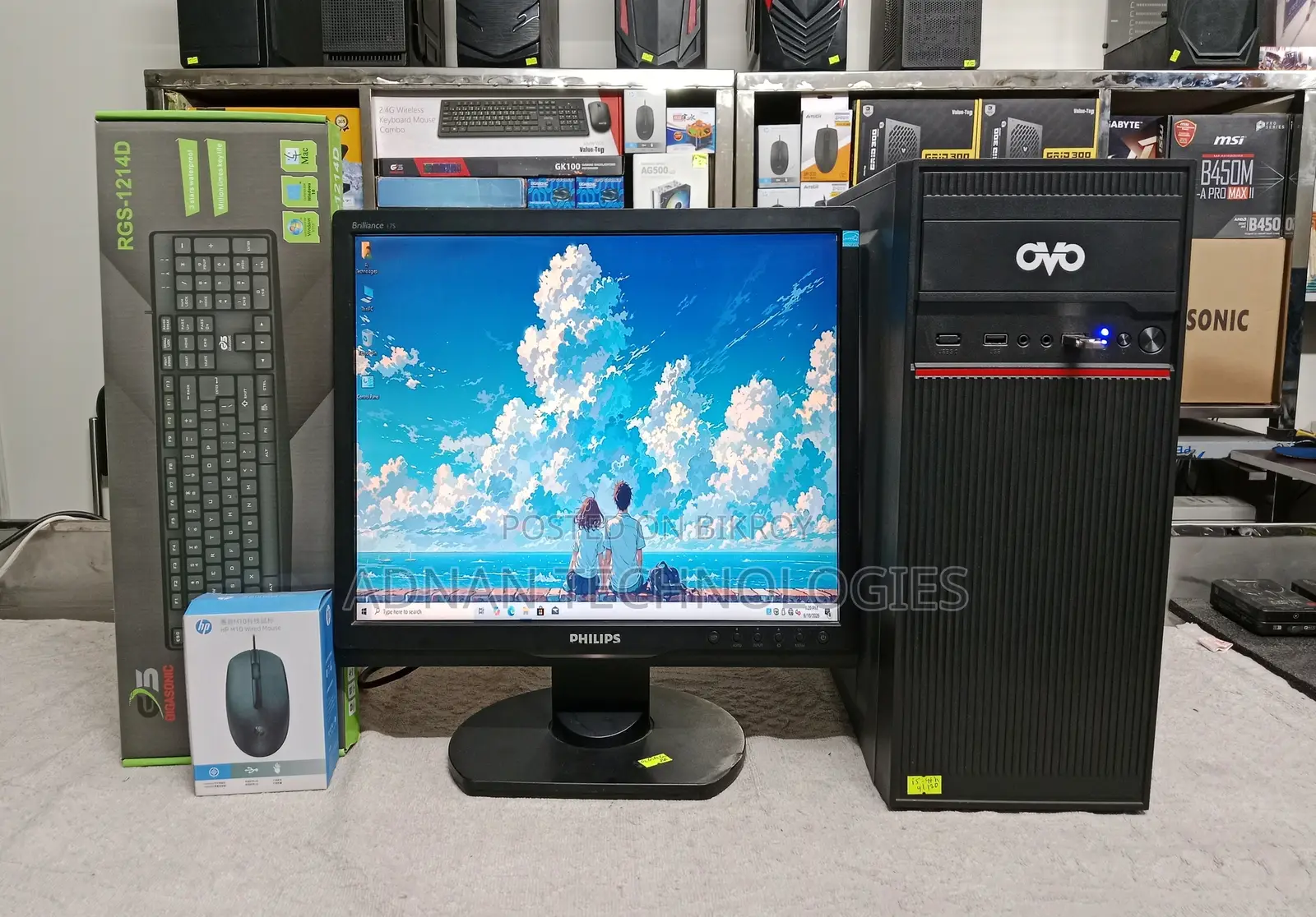 Desktop Computer 8GB Intel Core I5 SSD 128GB