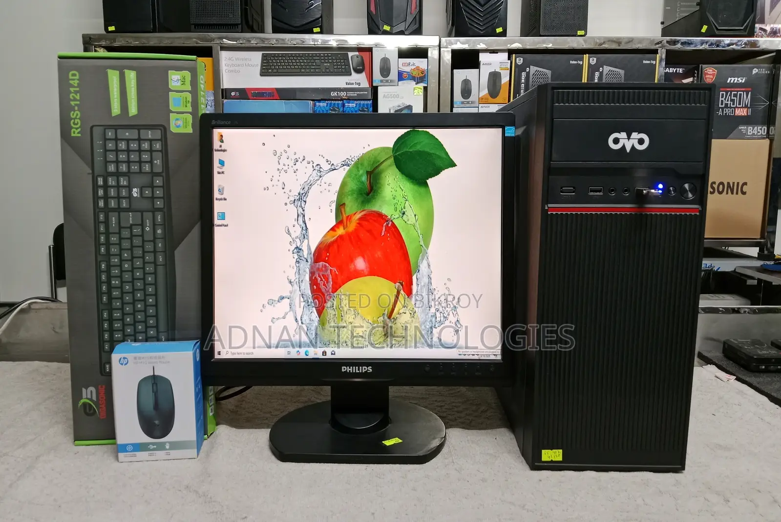 Desktop Computer 8GB Intel Core I5 SSD 128GB