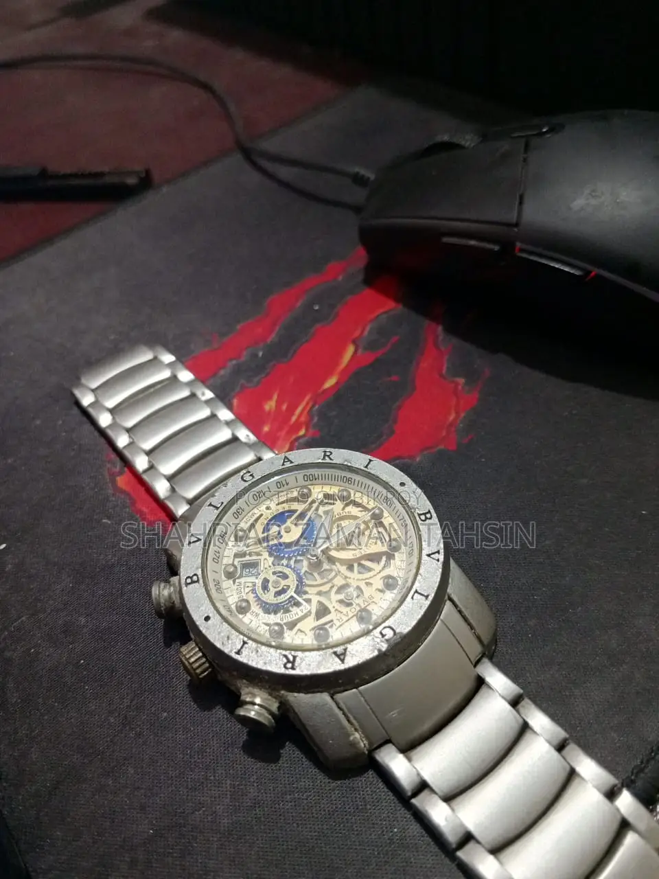 Bvlgari Skeleton Chronograph Vintage Watch – Swiss Made