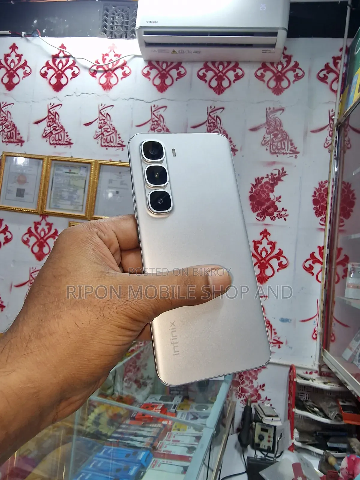 Infinix Hot 50 Pro+ 4G 128 GB White