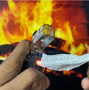 Waterproof Dual Arc Plasma Lighter (COB LED Light)