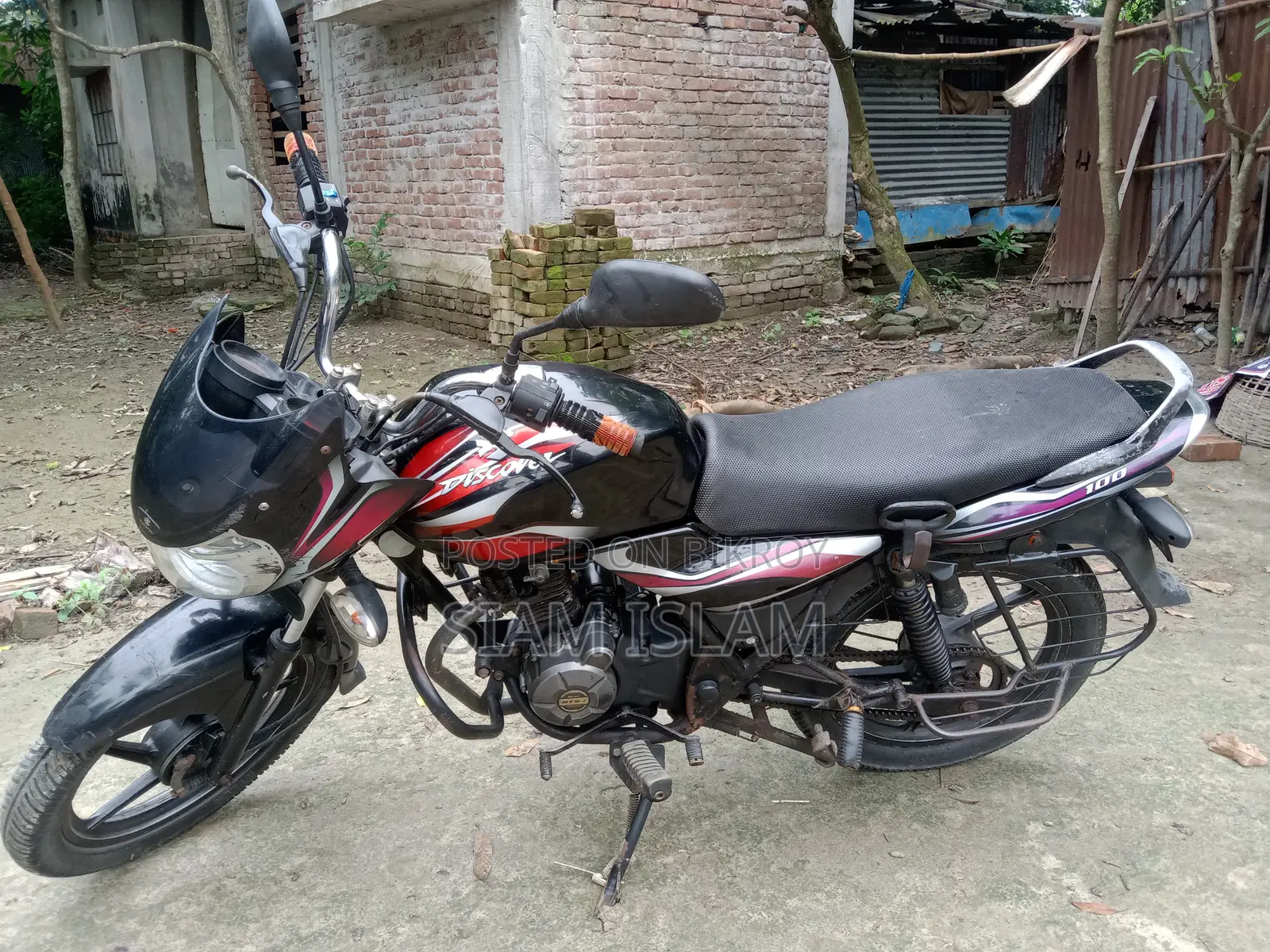 Bajaj Discover 100 2018 Black