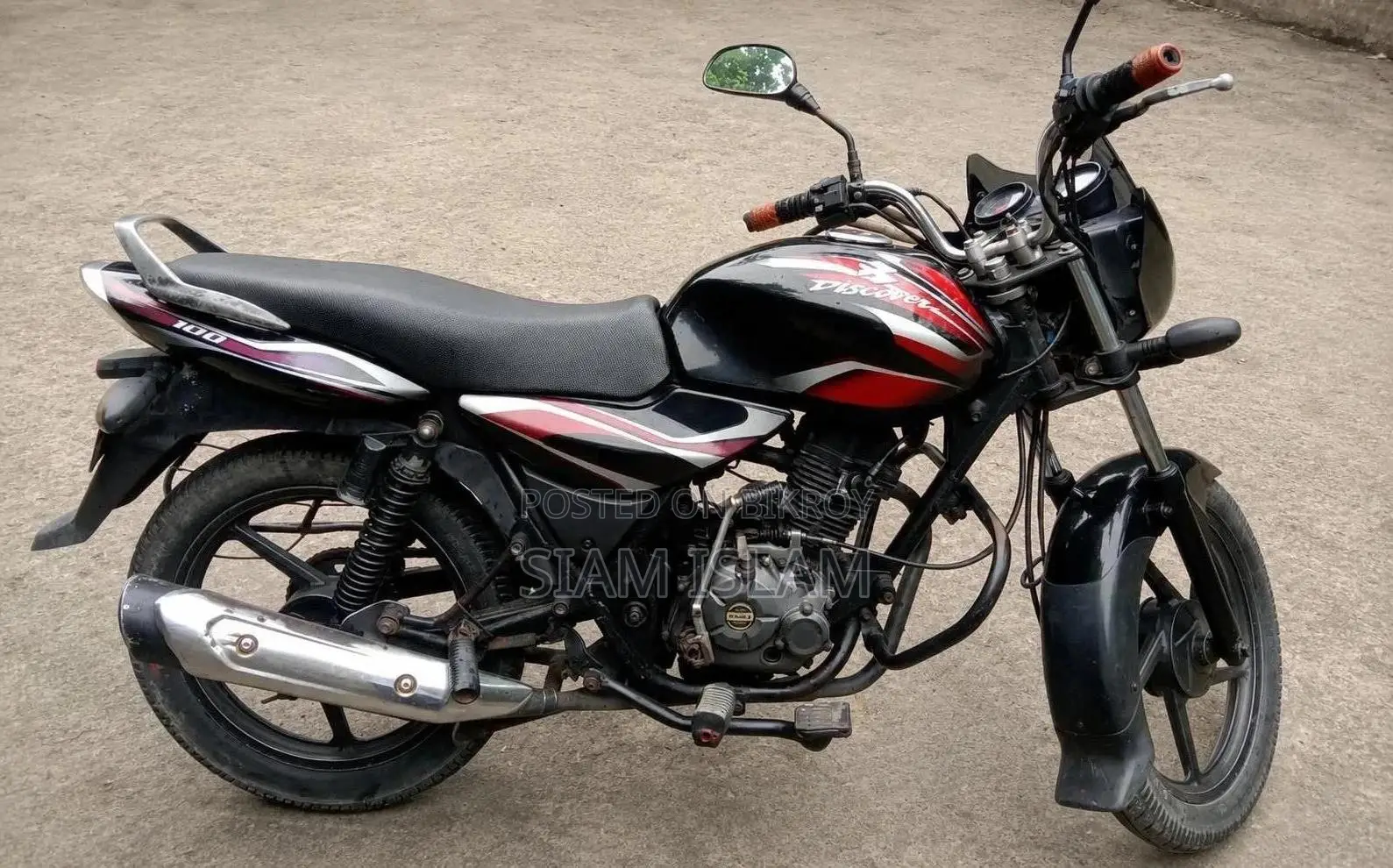 Bajaj Discover 100 2018 Black