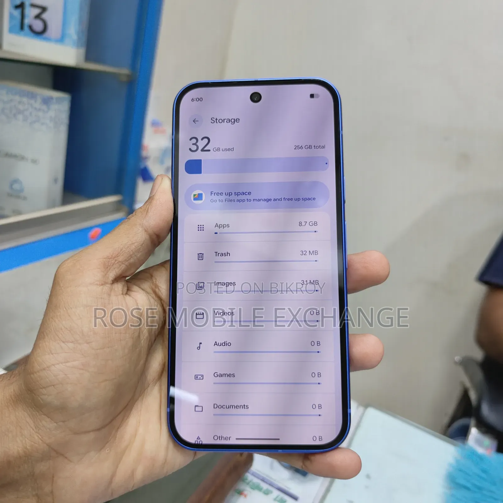 New Google Pixel 10 256 GB Blue
