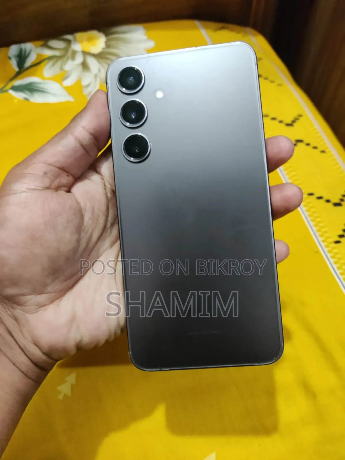 নতুন স্যামসাং গ্যালাক্সি এস২৪ প্লাস ২৫৬ জিবি কালো