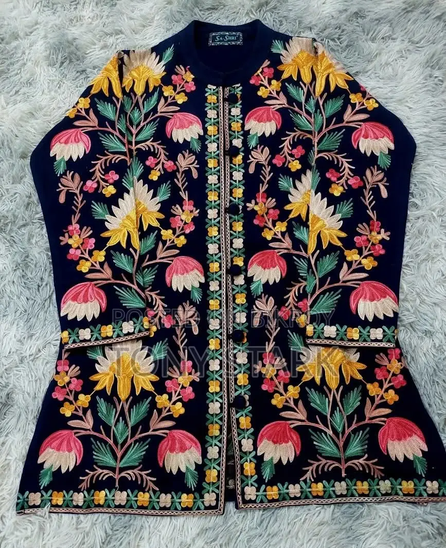 Kashmiri Coatie, Woolen 3 Pc Set