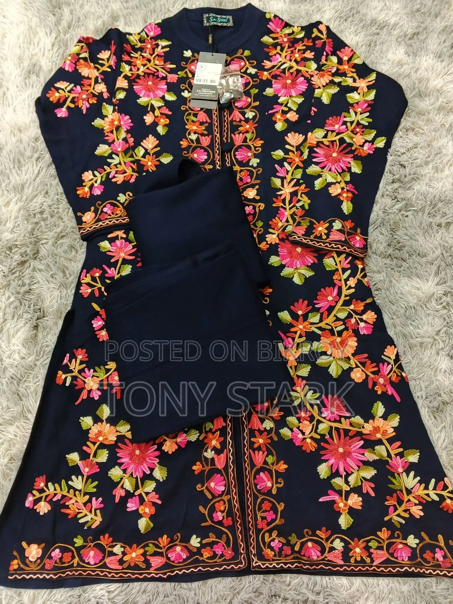Kashmiri Coatie, Woolen 3 Pc Set