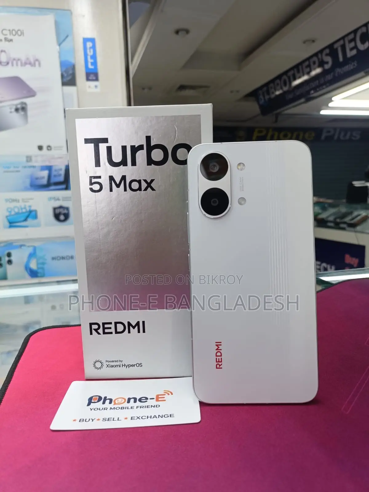 শাওমি রেডমি টার্বো ৫ ম্যাক্স ২৫৬ জিবি সাদা
