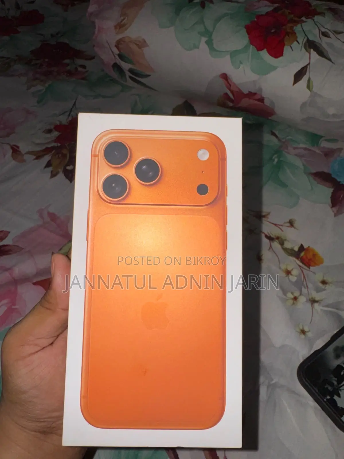 অ্যাপল আইফোন ১৭ প্রো ম্যাক্স ২৫৬ জিবি কমলা