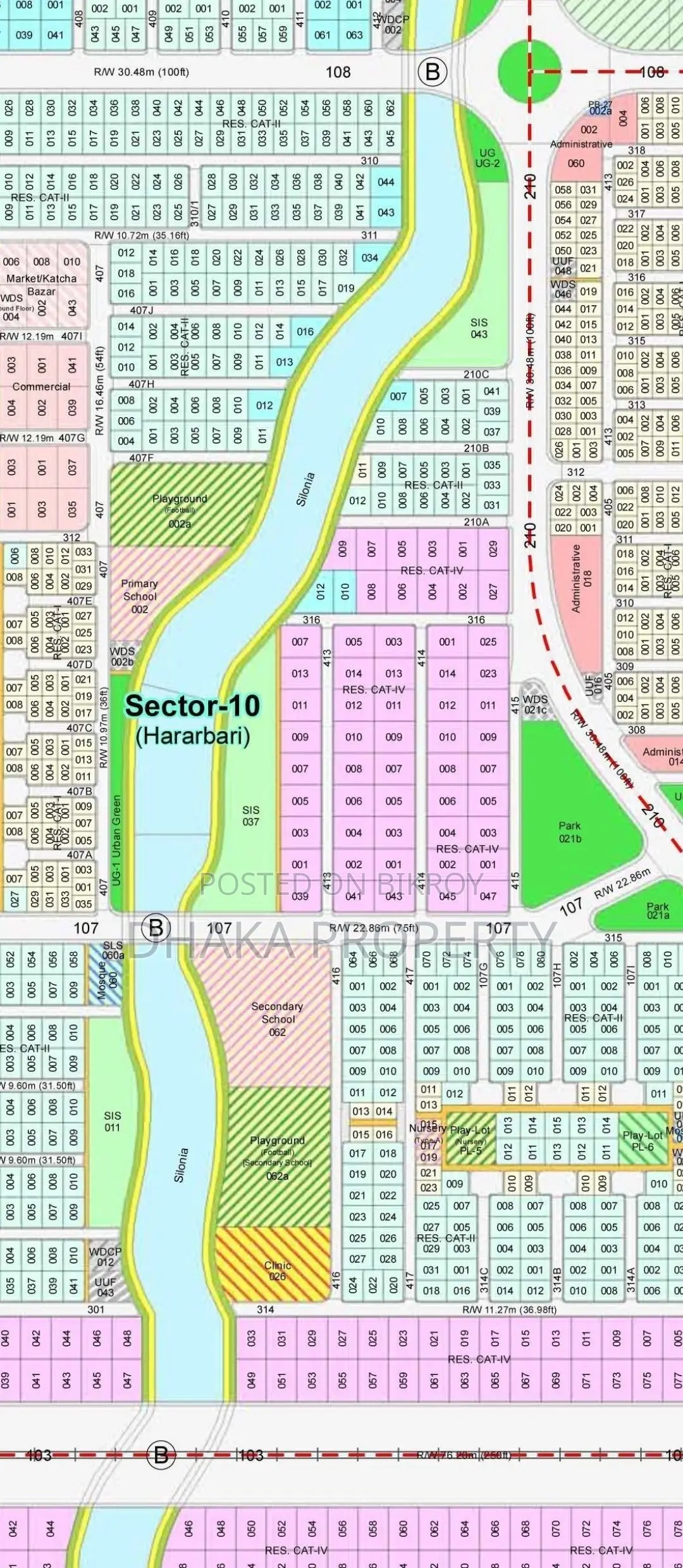 300ft Expressway 10 Katha South at Sector-10
