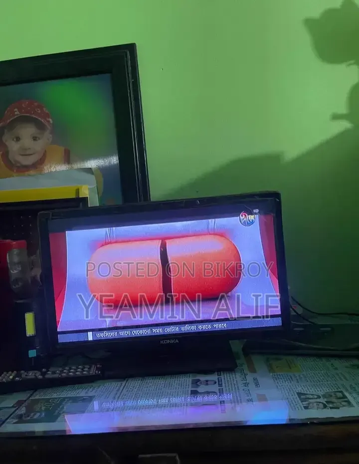 টিভি বিক্রি হবে। ডিশ কানেকশন দিয়ে চালাতে হবে।
