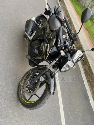 New Suzuki Gixxer Monotone 2025 Black