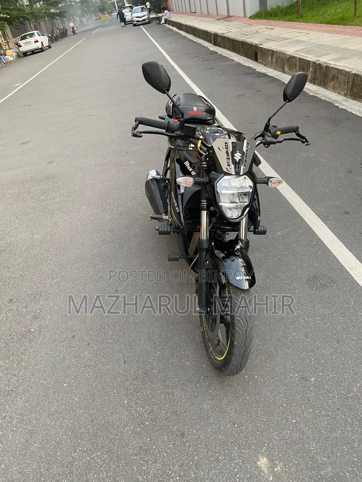 New Suzuki Gixxer Monotone 2025 Black